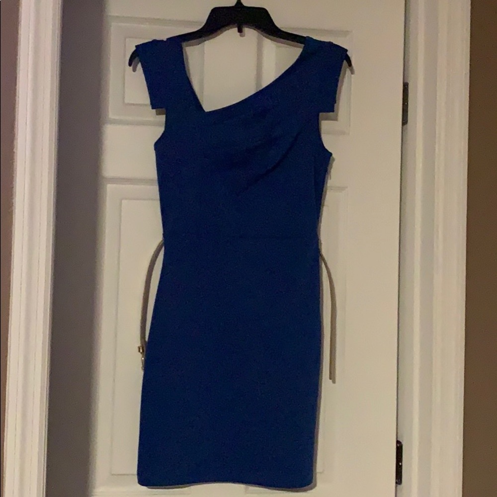 Belted Bebe Dress